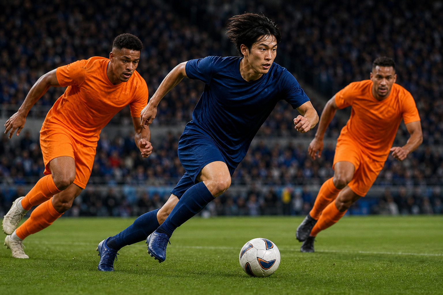 Japan Charge Relentlessly and Look Every Bit as Strong as a European Power