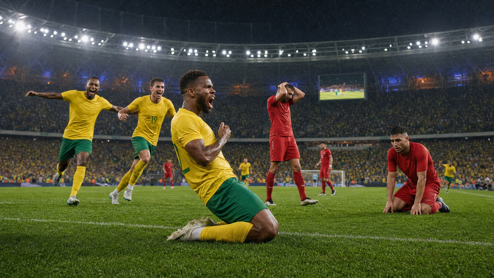 Brazil Fail to Win, Qatar Strike Late, Australia Become the Day's Biggest Upset Story
